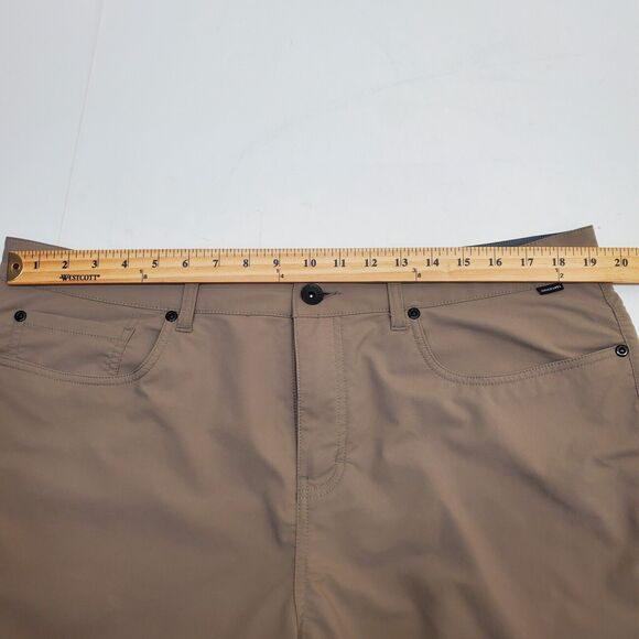 Quiksilver Dry flight Amphibian Shorts Water Repellent Men's Size 38 Brown - Picture 12 of 16